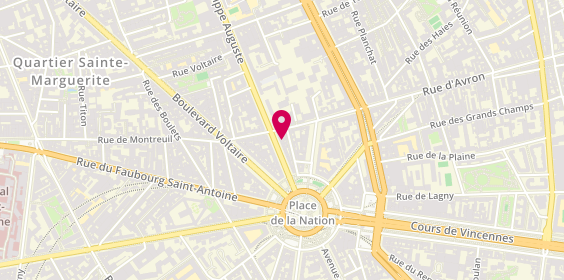 Plan de Blitz, 18 Bis avenue Philippe Auguste, 75011 Paris