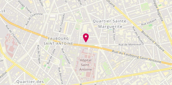Plan de L', 203 Rue du Faubourg Saint-Antoine, 75011 Paris