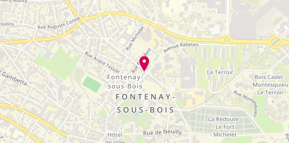 Plan de Garden Barber, 1 Boulevard de Verdun, 94120 Fontenay-sous-Bois