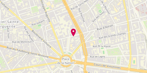 Plan de Anais, 106 Rue de Montreuil, 75011 Paris