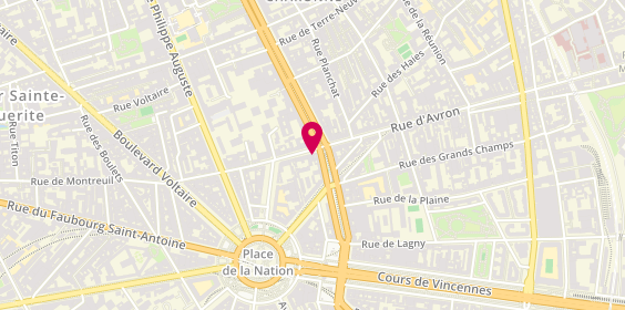 Plan de Franck Provost, 116 Rue de Montreuil, 75011 Paris