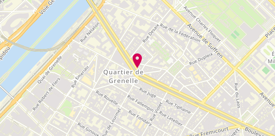 Plan de La Societe Jnj, 57 Boulevard de Grenelle, 75015 Paris