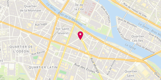 Plan de Atelier des Créations, 10 Rue Lagrange, 75005 Paris