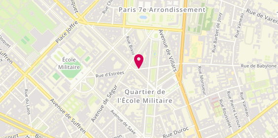 Plan de Mikael Asselyn, 18 Rue D&#039;Estrees, 75007 Paris