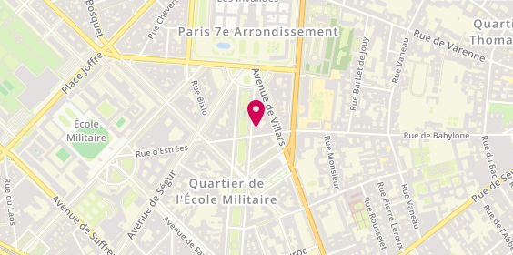Plan de Le Salon Breteuil, 11 Avenue de Breteuil, 75007 Paris