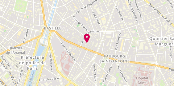 Plan de Carli, 75 Rue du Faubourg Saint Antoine
Cr de l'Étoile d'Or, 75011 Paris