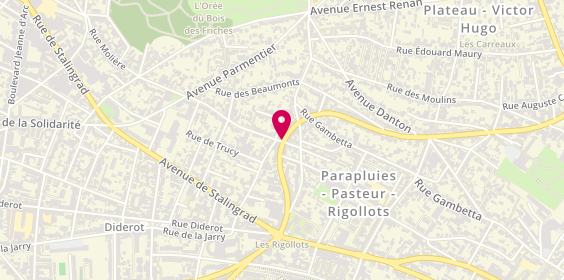 Plan de Kill'R Paris, 61 avenue de la République, 94120 Fontenay-sous-Bois
