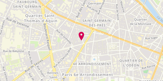Plan de Atelier de Coupes Deforges Deforges, 8 Rue du Sabot, 75006 Paris