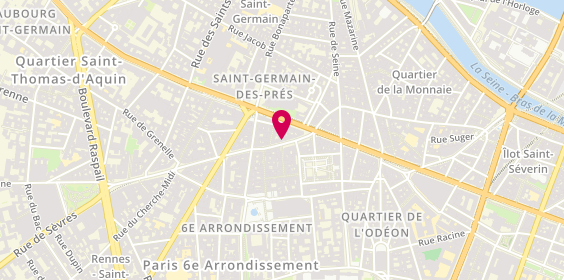 Plan de Maniatis Jean-Marc, 12 Rue Four, 75006 Paris