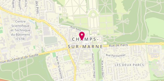 Plan de Les Ciseaux d'Emilie, 7 Rue de la Mairie, 77420 Champs-sur-Marne