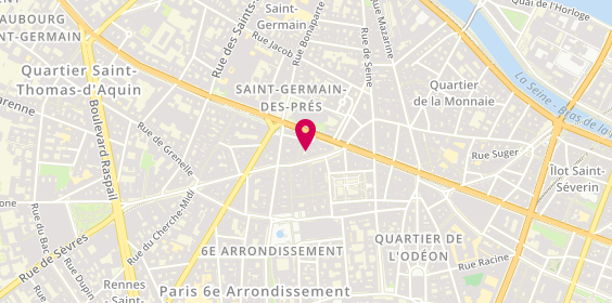 Plan de MAINGARD Jean-Jacques, 14 Rue du Four, 75006 Paris