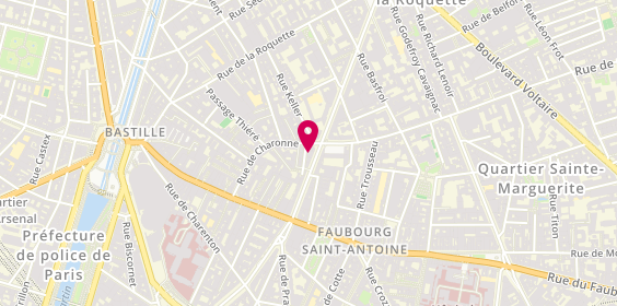 Plan de Aydan, 111 Avenue Ledru Rollin, 75011 Paris