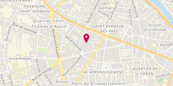 Plan de TONI&GUY Saint Germain - Paris 6, 28 Rue du Dragon, 75006 Paris