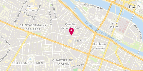 Plan de Christophe-Nicolas Biot, 52 Rue Saint-André des Arts, 75006 Paris