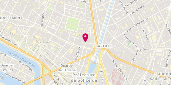 Plan de Coiffure et Nature, 1 Rue de la Bastille, 75004 Paris
