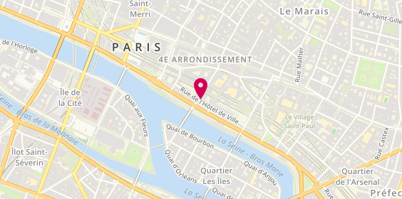 Plan de Studio Ana'e, 4 Rue du Pont Louis-Philippe, 75004 Paris