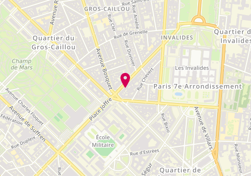 Plan de Camille Albane, 35 avenue de la Motte-Picquet, 75007 Paris