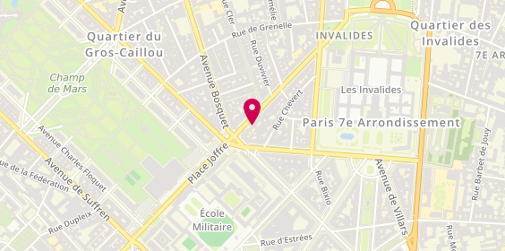 Plan de Kanave, 35 Avenue de la Motte Picquet, 75007 Paris