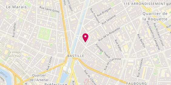 Plan de Ultra, 3 Rue Saint Sabin, 75011 Paris
