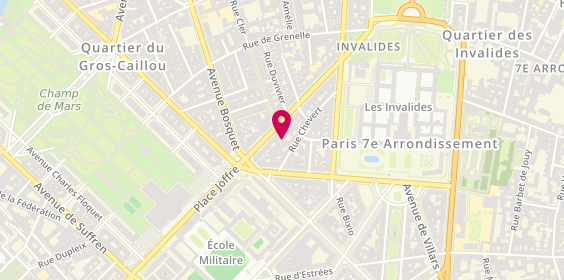 Plan de M.C Coiffure, 27 avenue de la Motte-Picquet, 75007 Paris