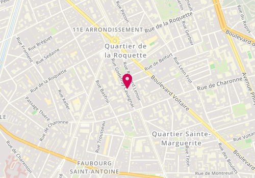 Plan de Monsieur Anthony, 20 Rue Godefroy Cavaignac 22, 75011 Paris