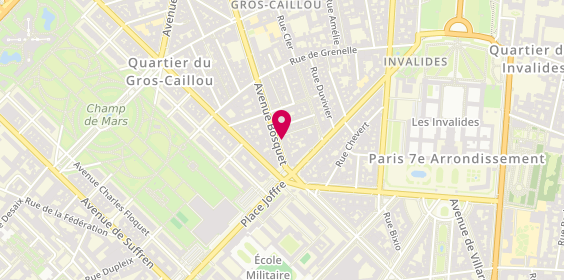 Plan de R'Colors, 79 avenue Bosquet, 75007 Paris
