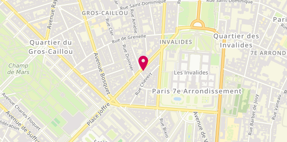 Plan de Alexander's, 15 avenue de la Motte-Picquet, 75007 Paris