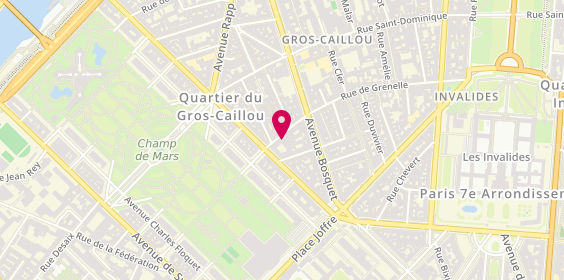 Plan de Alex Dori Coiffure, 199 Rue de Grenelle, 75007 Paris
