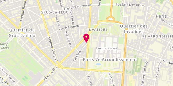 Plan de POUCHARD Didier, 72 Boulevard de la Tour-Maubourg, 75007 Paris