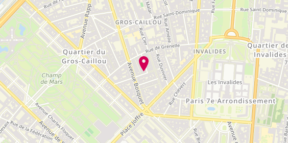 Plan de Nakache, 12 Rue du Champs de Mars, 75007 Paris
