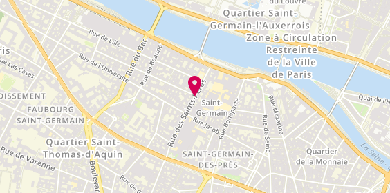 Plan de Dessange Paris, 15 Rue des Saints Peres, 75006 Paris
