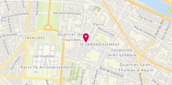 Plan de Sergine Tritant, 109 Rue de Grenelle, 75007 Paris