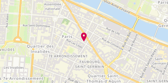 Plan de AFOTA Alain, 229 Boulevard Saint-Germain, 75007 Paris