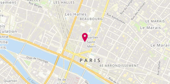Plan de Lveb, 8 Rue Saint-Bon, 75004 Paris