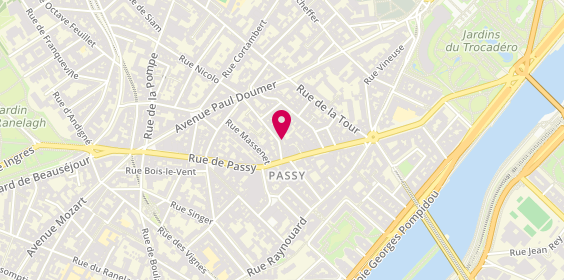 Plan de Nico & Co, 8 Rue Nicolo, 75016 Paris