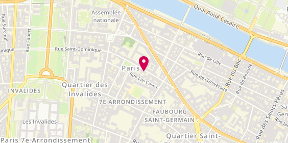 Plan de GOUJON Florence, 21 Rue Saint Dominique, 75007 Paris