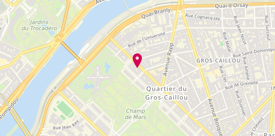 Plan de DESSANGE, 24 avenue de la Bourdonnais, 75007 Paris