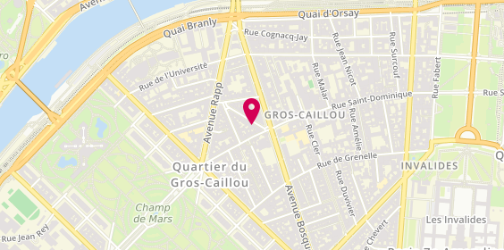 Plan de Ambre Coiffure, 14 Rue Dupont des Loges, 75007 Paris