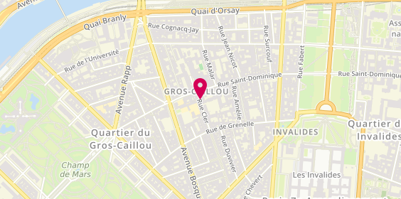 Plan de Arnaud & Louis, 3 Bis Rue Cler, 75007 Paris