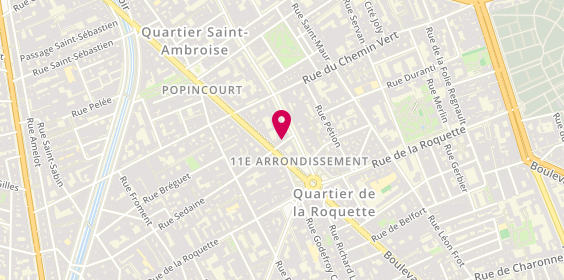 Plan de Barber 786 - Coiffeur Pour Homme A Paris 11, 93 Rue Sedaine, 75011 Paris