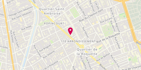 Plan de Richard Coiff'Hom, 103 Boulevard Voltaire, 75011 Paris