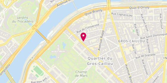 Plan de Gary le Barbier, 15 Rue de Monttessuy, 75007 Paris