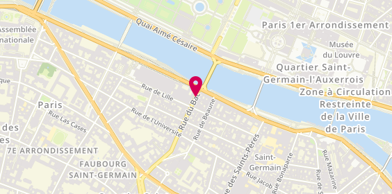 Plan de Eric Stipa, 3 Rue du Bac, 75007 Paris