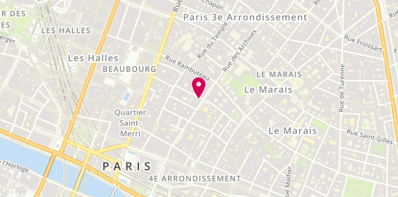 Plan de Revolvhair, 29 Rue Blancs Manteaux, 75004 Paris