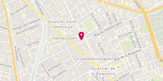 Plan de Haircutz Lounge “Lo City Grooming”, Chez "O'divine Couleurs
69 Rue du Chemin Vert, 75011 Paris