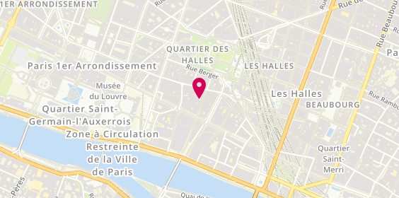Plan de Hdlh Institut, 17 Rue du Roule, 75001 Paris