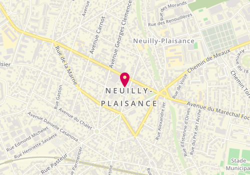 Plan de By Frezon, 13 Rue du Général de Gaulle, 93360 Neuilly-Plaisance