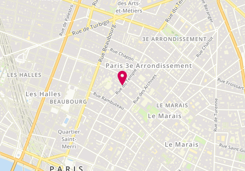 Plan de Bobby Pins LA MAISON, 81 Rue du Temple, 75003 Paris
