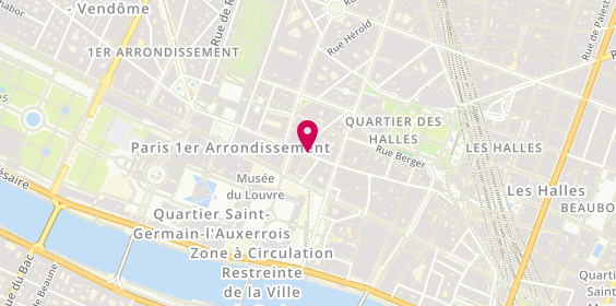Plan de A la Tete du Client, 154 Rue Saint-Honoré, 75001 Paris