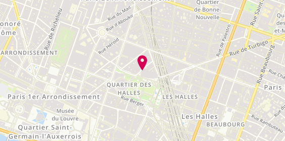 Plan de Didact Hair - Saint Eustache, 2 Rue du Jour, 75001 Paris